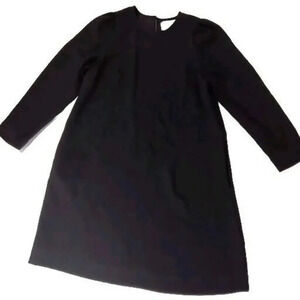 Brochu Walker Little Black Dress ‎ 3/4 Length Boho Preppy Designer Medium